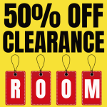 50% Off Clearance Room